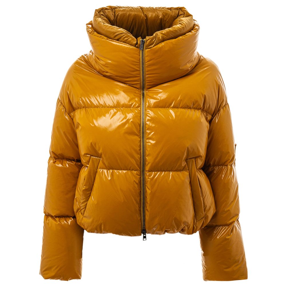 Herno Yellow Polyamide Jackets &amp; Coats