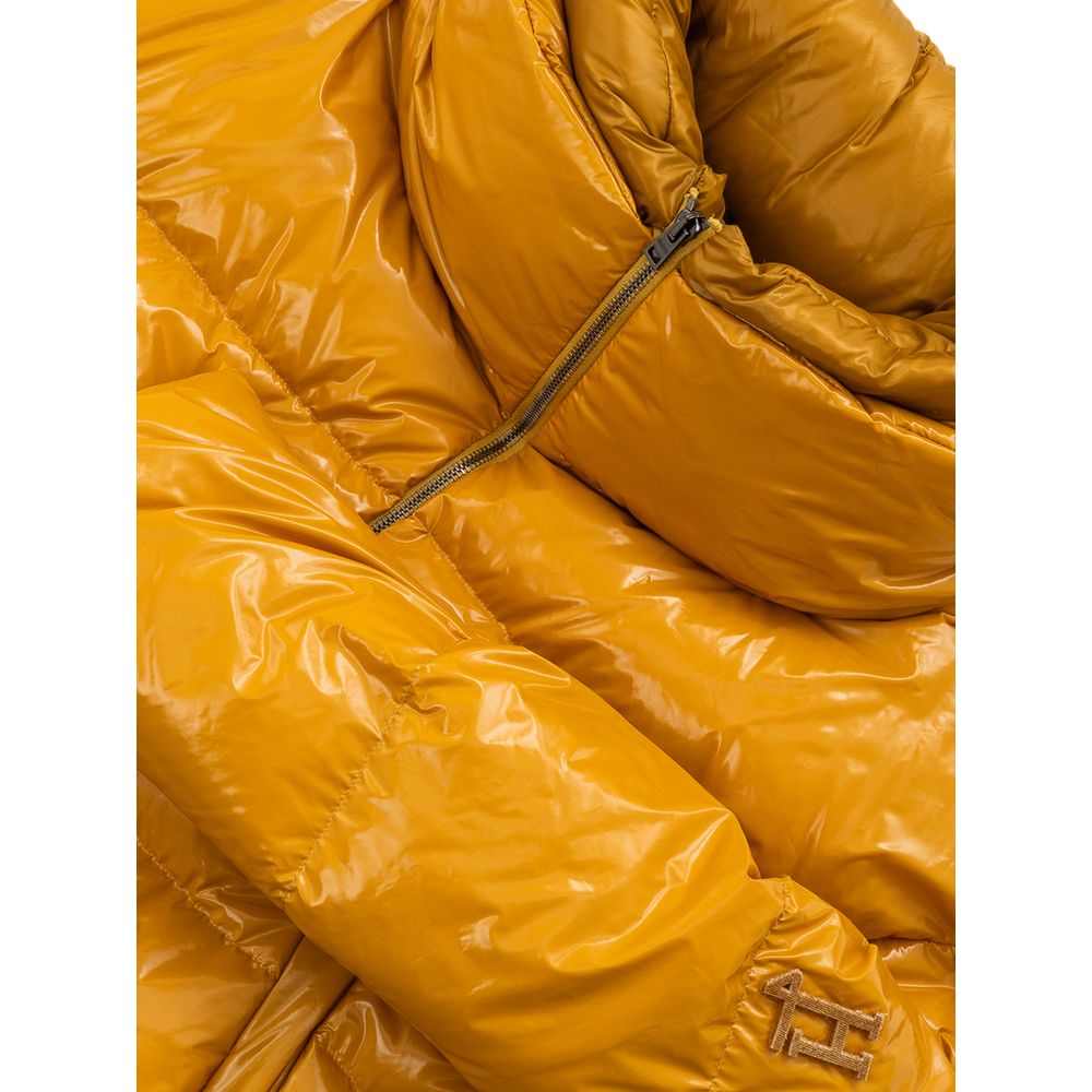 Herno Yellow Polyamide Jackets &amp; Coats