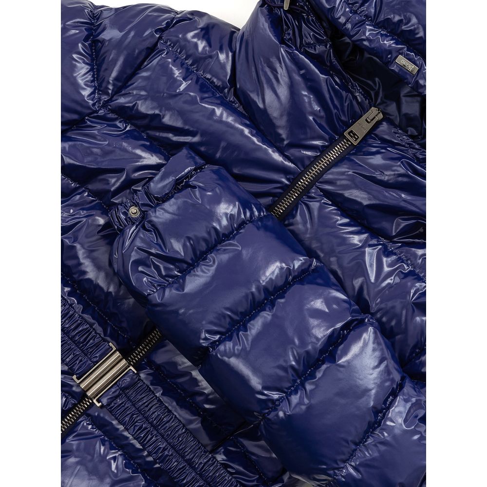 Herno Blue Polyamide Jackets &amp; Coats