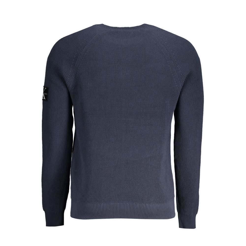 Calvin Klein Blauer Baumwollpullover