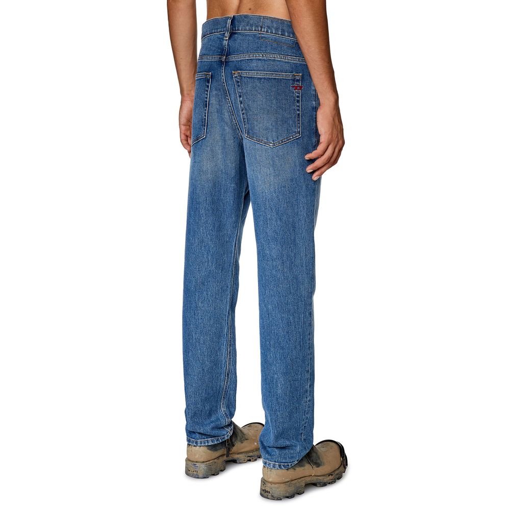 Diesel Blue Cotton Jeans &amp; Pants