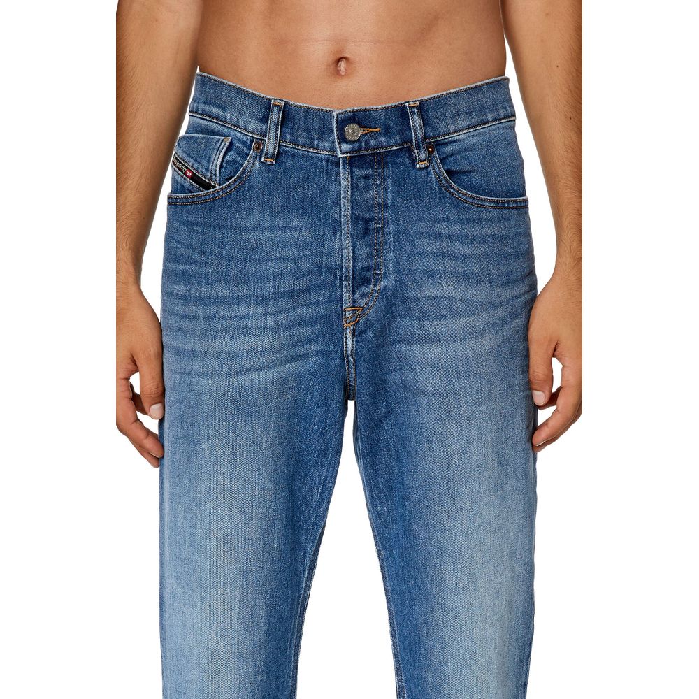 Diesel Blue Cotton Jeans &amp; Pants