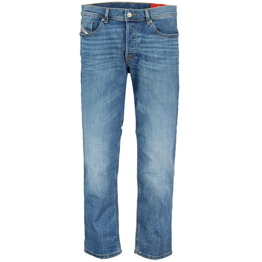 Diesel Blue Cotton Jeans &amp; Pants