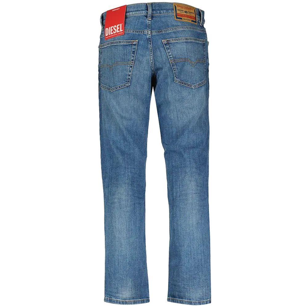 Diesel Blue Cotton Jeans &amp; Pants