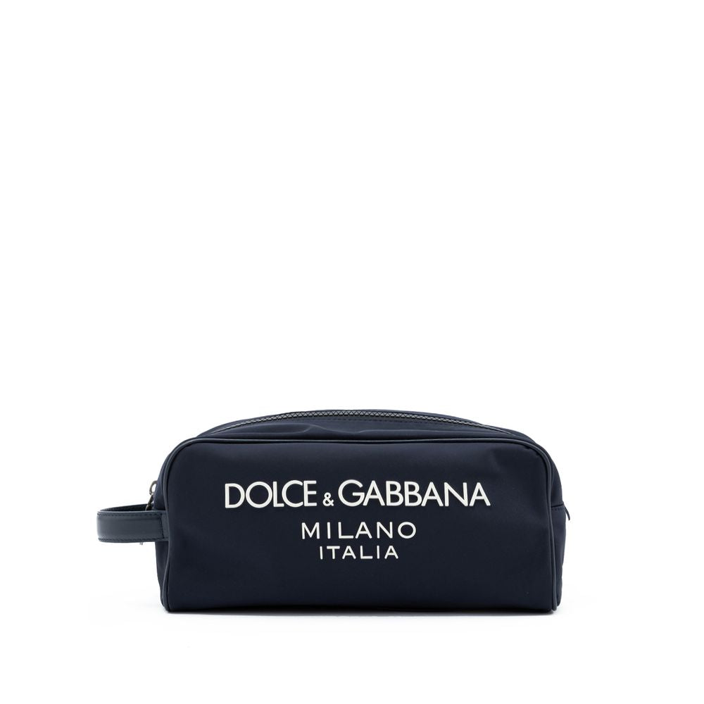 Dolce & Gabbana Blaue Nylontasche