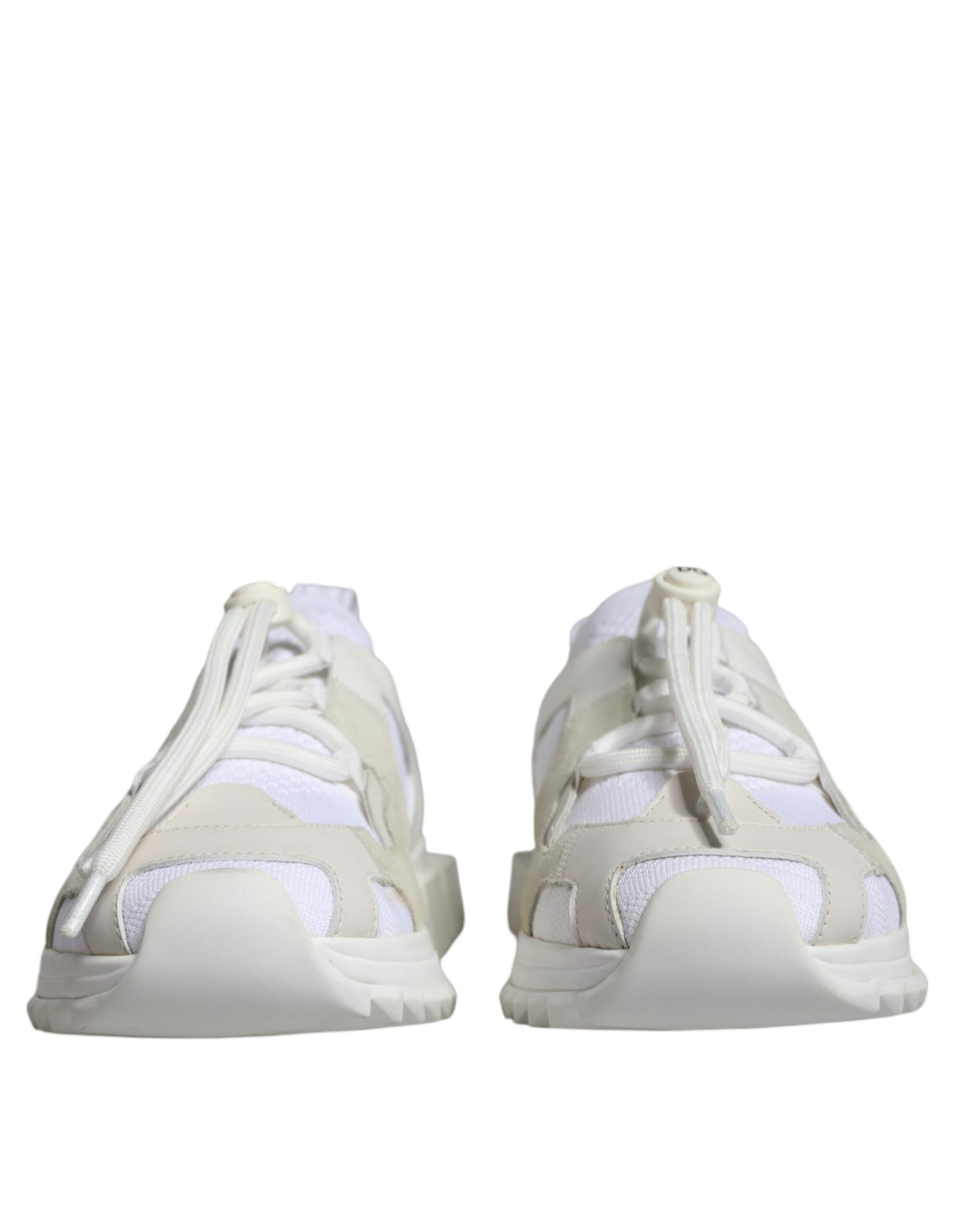 Dolce &amp; Gabbana White Mesh Sorrento Trekking Sneakers Shoes