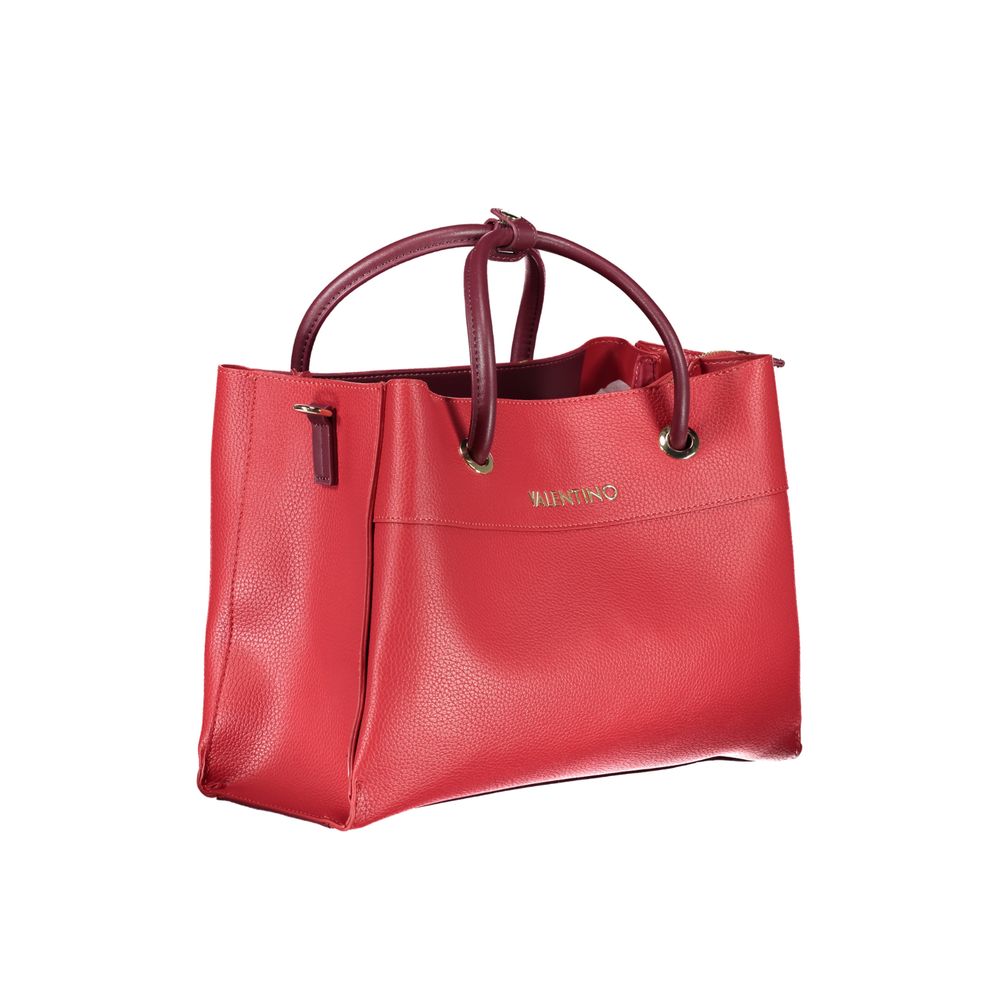 Valentino Bags Red Polyethylene Handbag