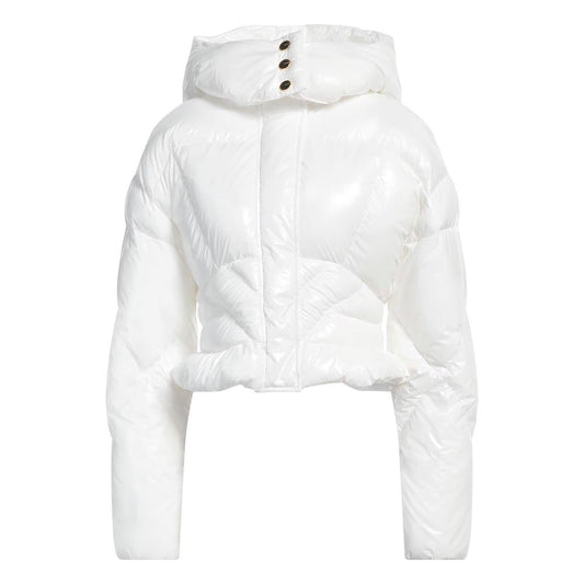 PINKO White Polyester Jackets &amp; Coats