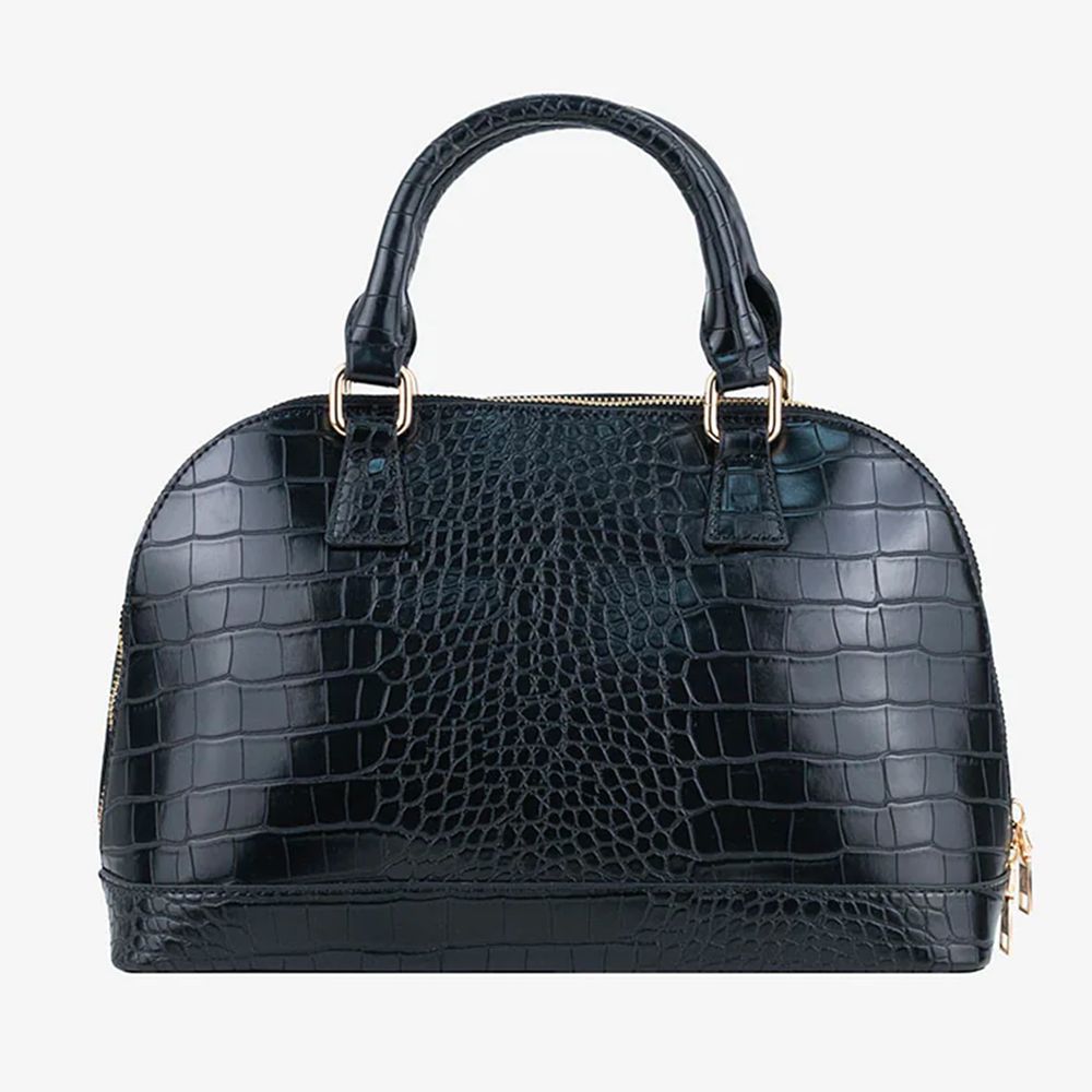 CRISTINAEFFE Black faux leather handbag