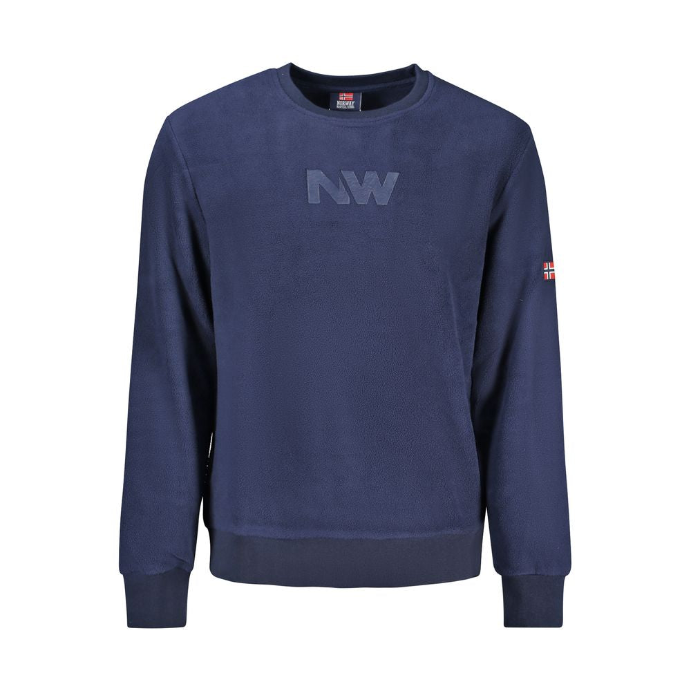 Norway 1963 Blauer Polyester-Pullover