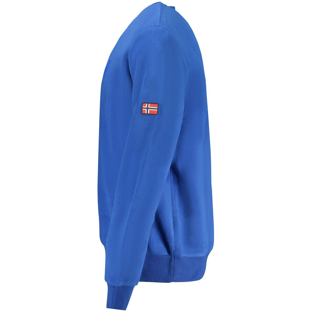 Norway 1963 Blauer Polyester-Pullover