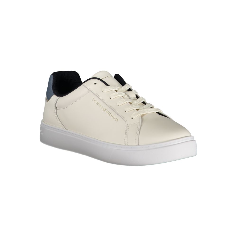 Tommy Hilfiger Beige Polyester Sneakers