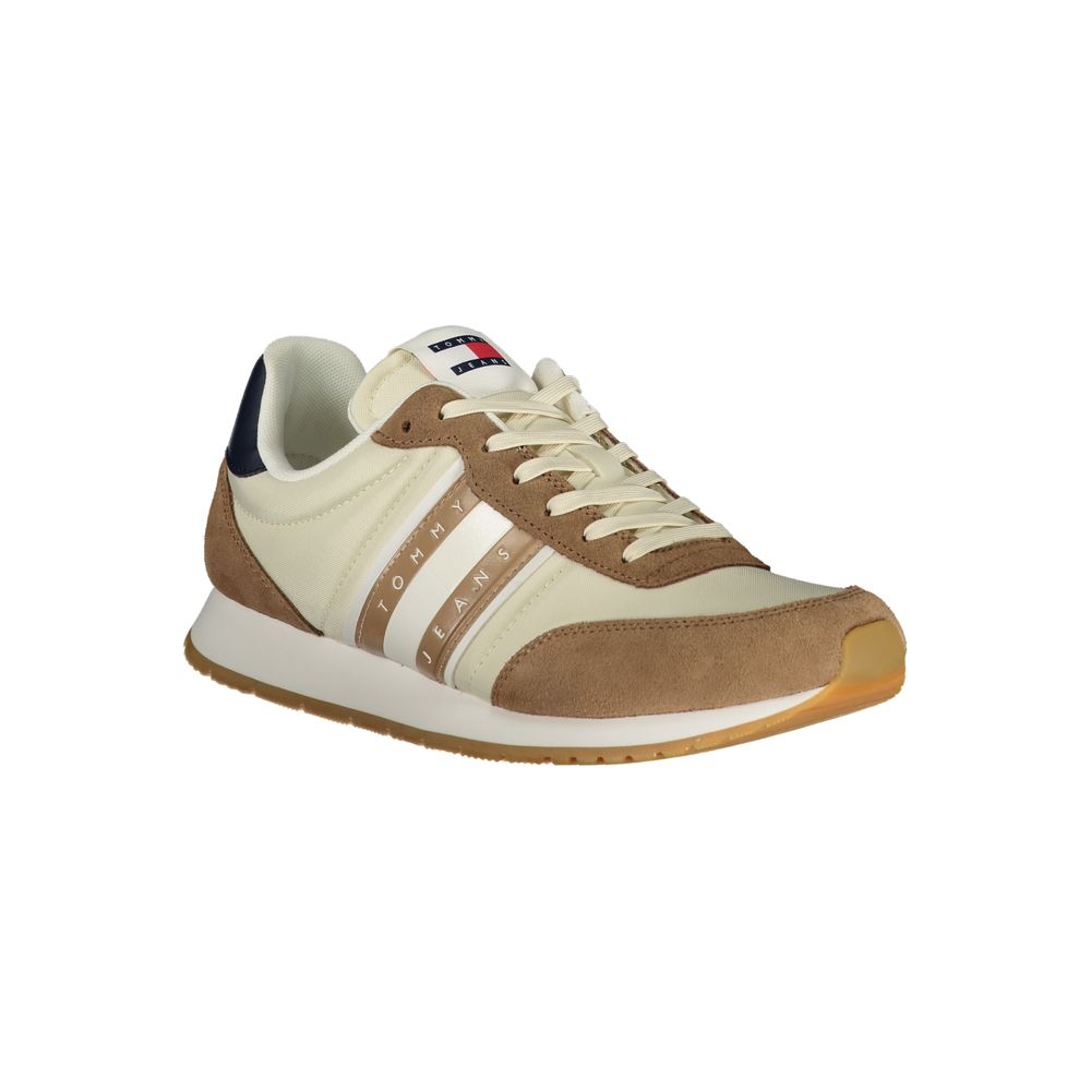 Tommy Hilfiger Beige Polyester Sneakers