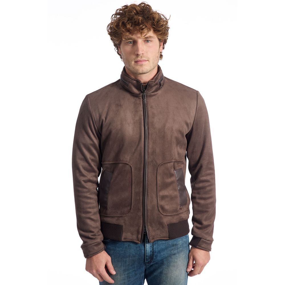 Roberto Pepe Luxury jacket in brown wool