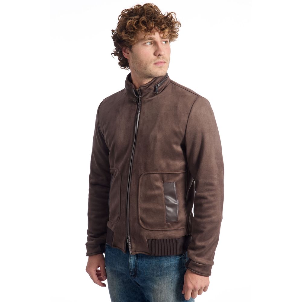 Roberto Pepe Luxury jacket in brown wool