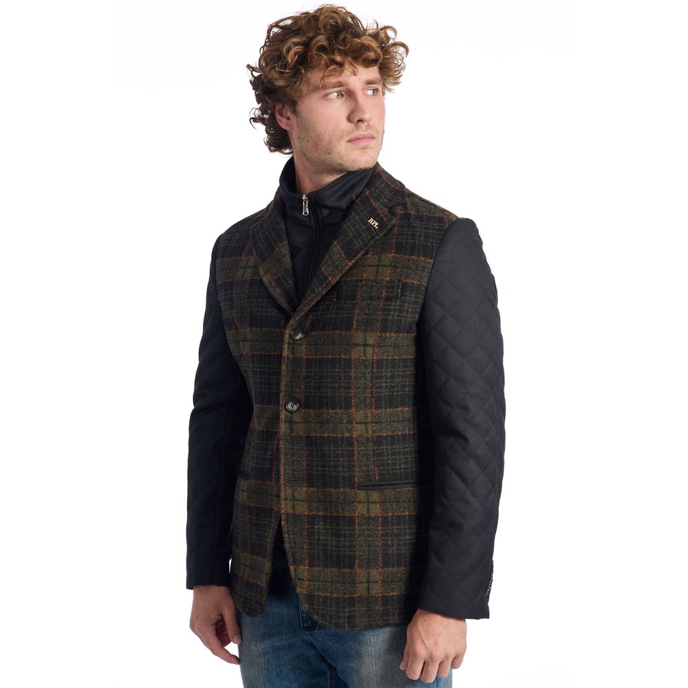 Roberto Pepe Luxury jacket in brown wool