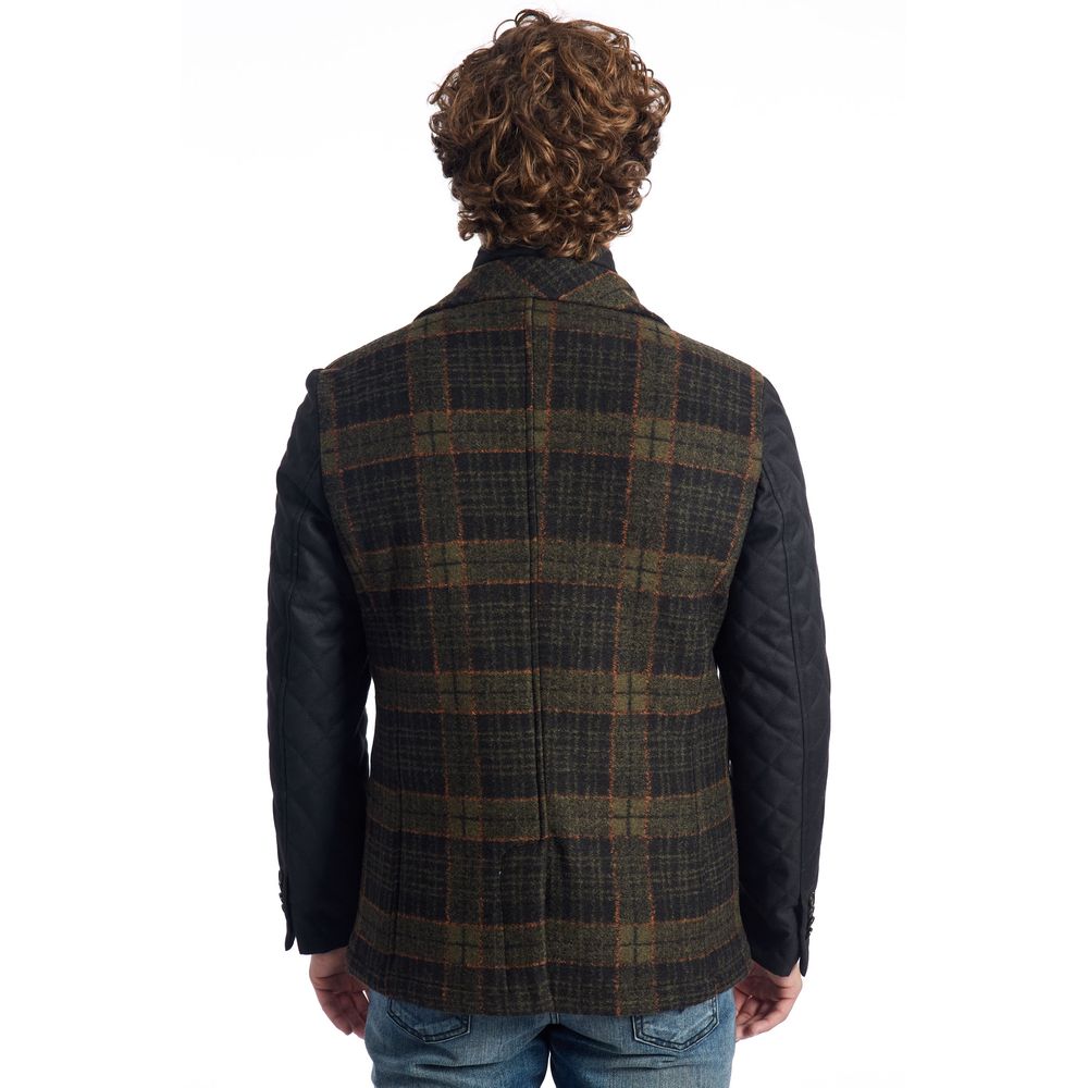 Roberto Pepe Luxury jacket in brown wool