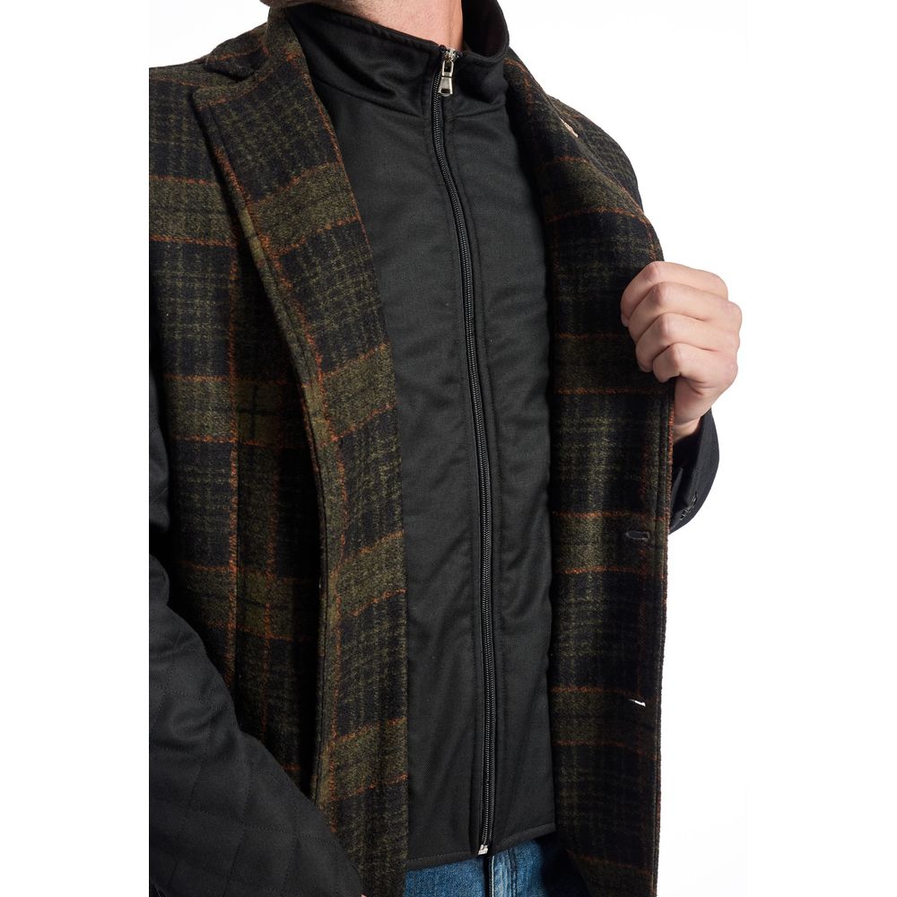 Roberto Pepe Luxury jacket in brown wool