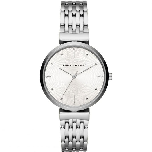 Armani Exchange Silver Stainless Steel Watch