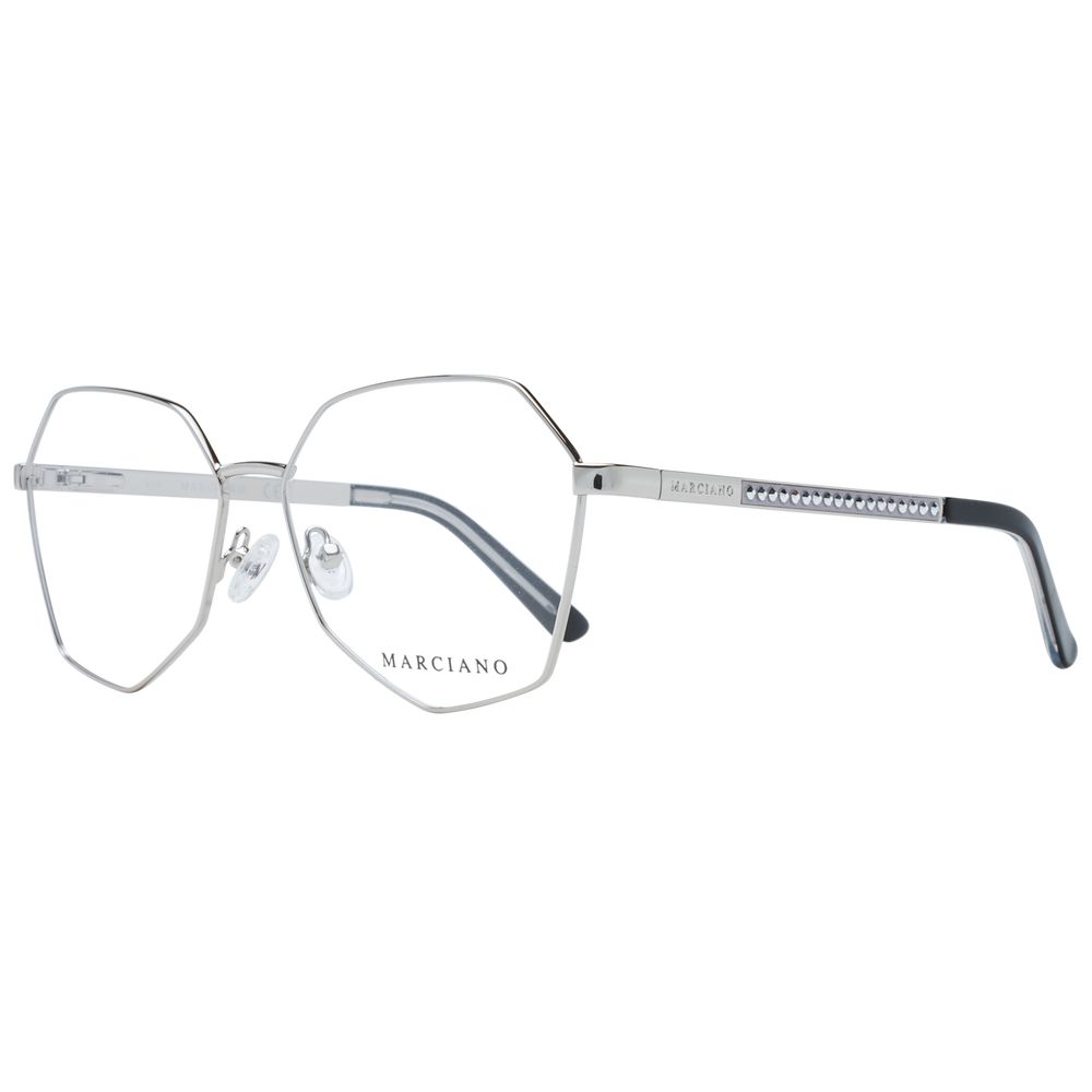 Marciano by Guess Silver Optical Eyeglasses Frames for Women