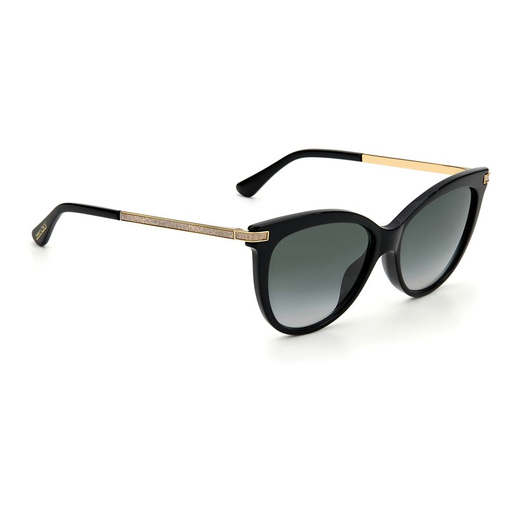 Jimmy Choo Schwarze Acetat-Sonnenbrille