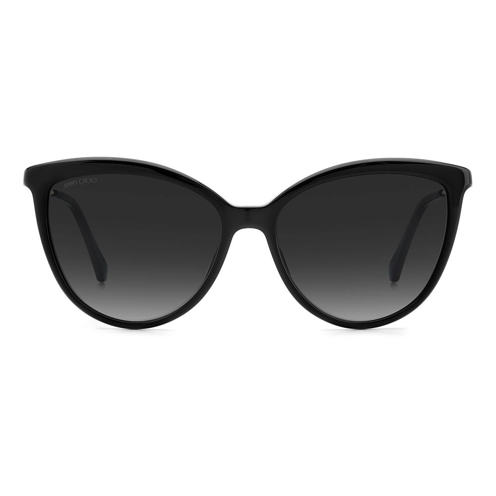 Jimmy Choo Schwarze Metall-Sonnenbrille