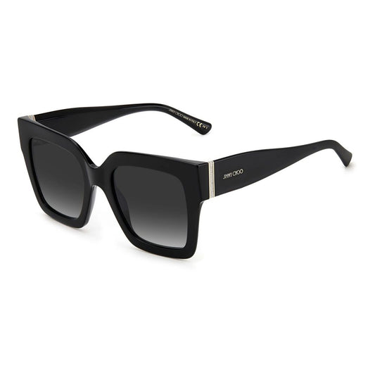 Jimmy Choo Schwarze Acetat-Sonnenbrille