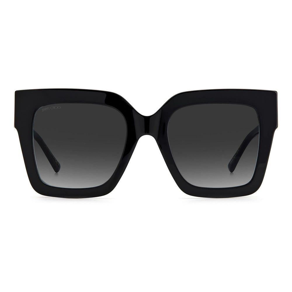 Jimmy Choo Schwarze Acetat-Sonnenbrille