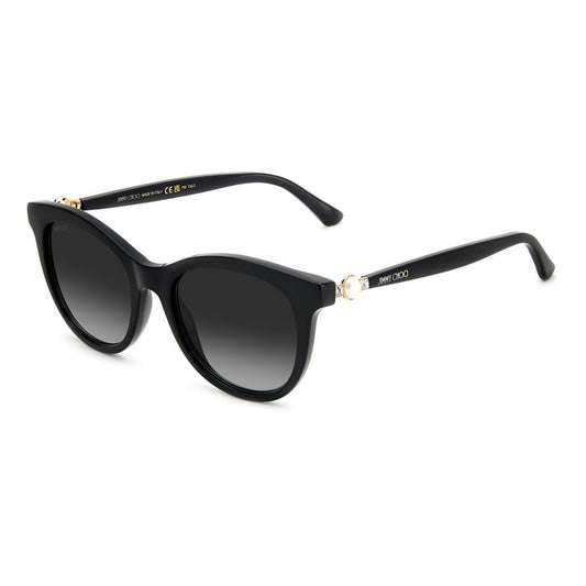 Jimmy Choo Schwarze Acetat-Sonnenbrille