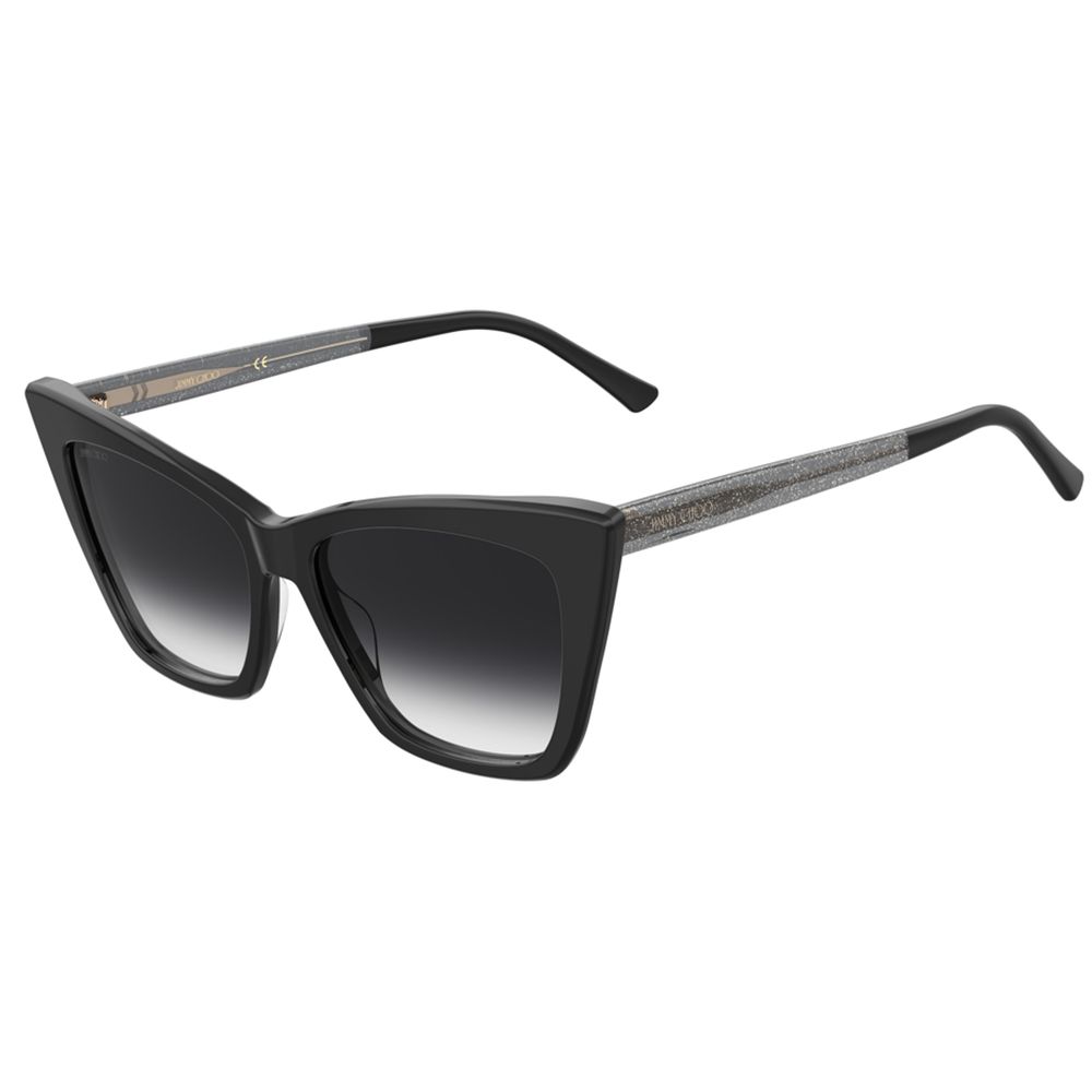 Jimmy Choo Schwarze Acetat-Sonnenbrille