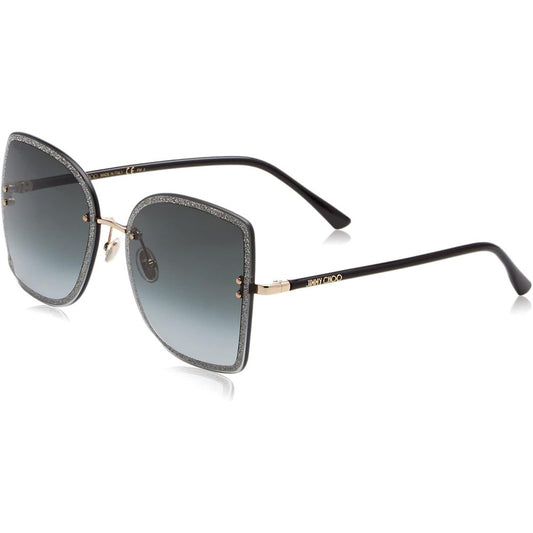 Jimmy Choo Schwarze Kunstharz-Sonnenbrille