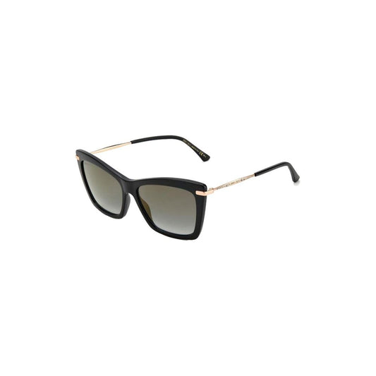 Jimmy Choo Schwarze Acetat-Sonnenbrille