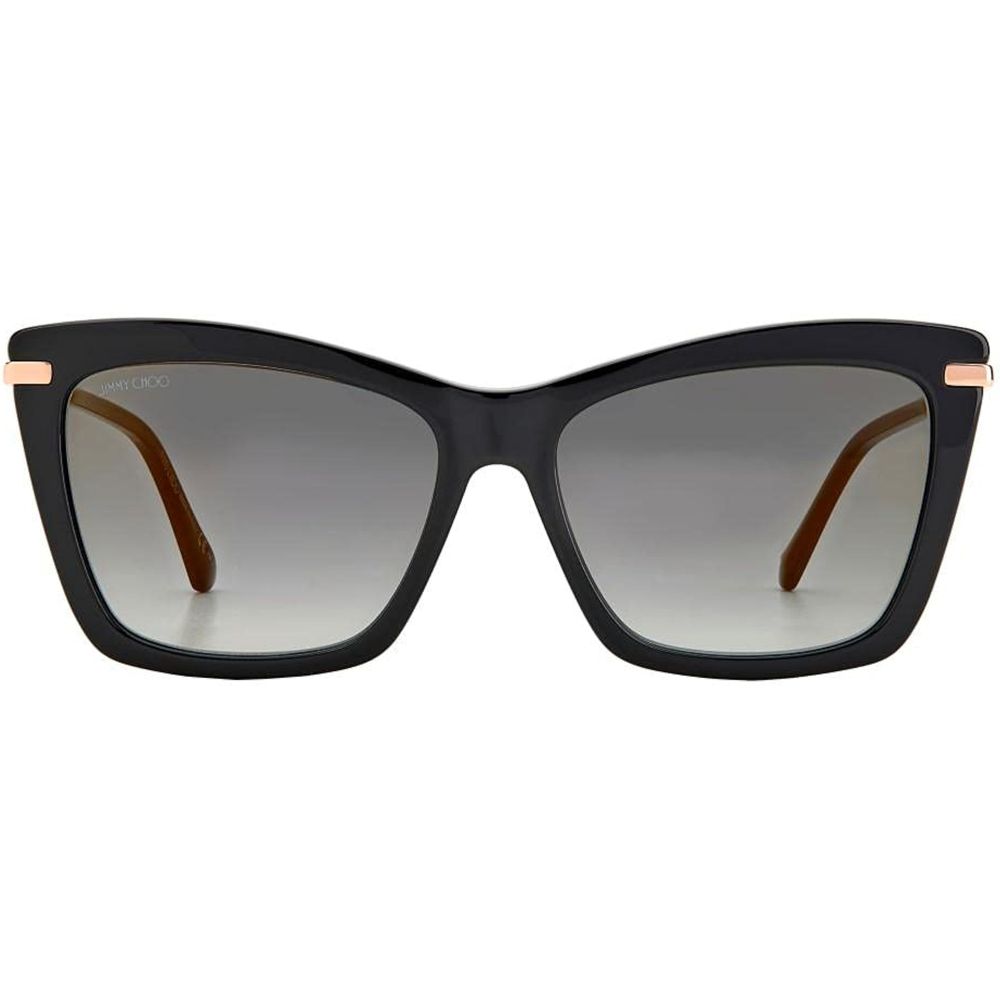 Jimmy Choo Schwarze Acetat-Sonnenbrille