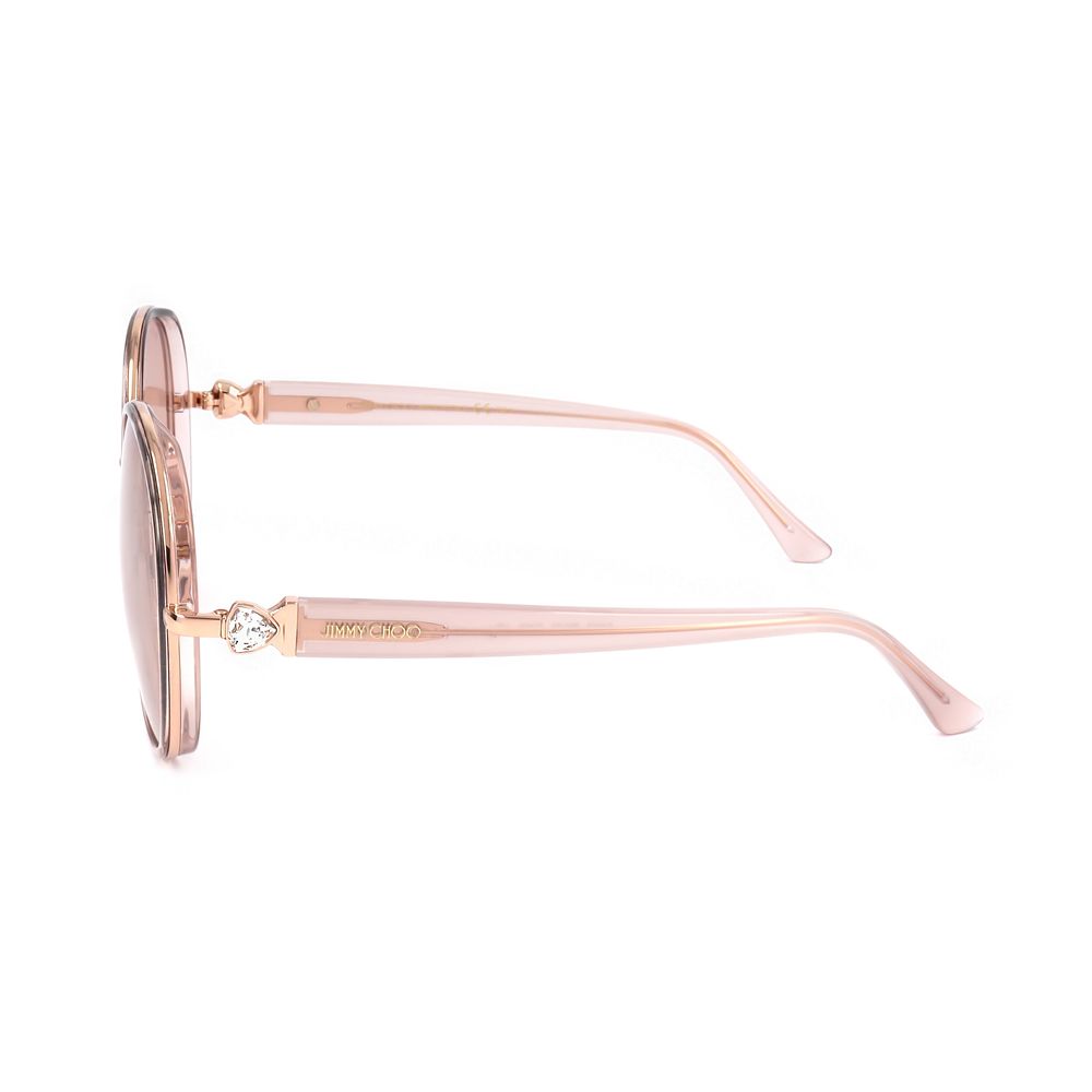 Jimmy Choo Goldene Metall-Sonnenbrille