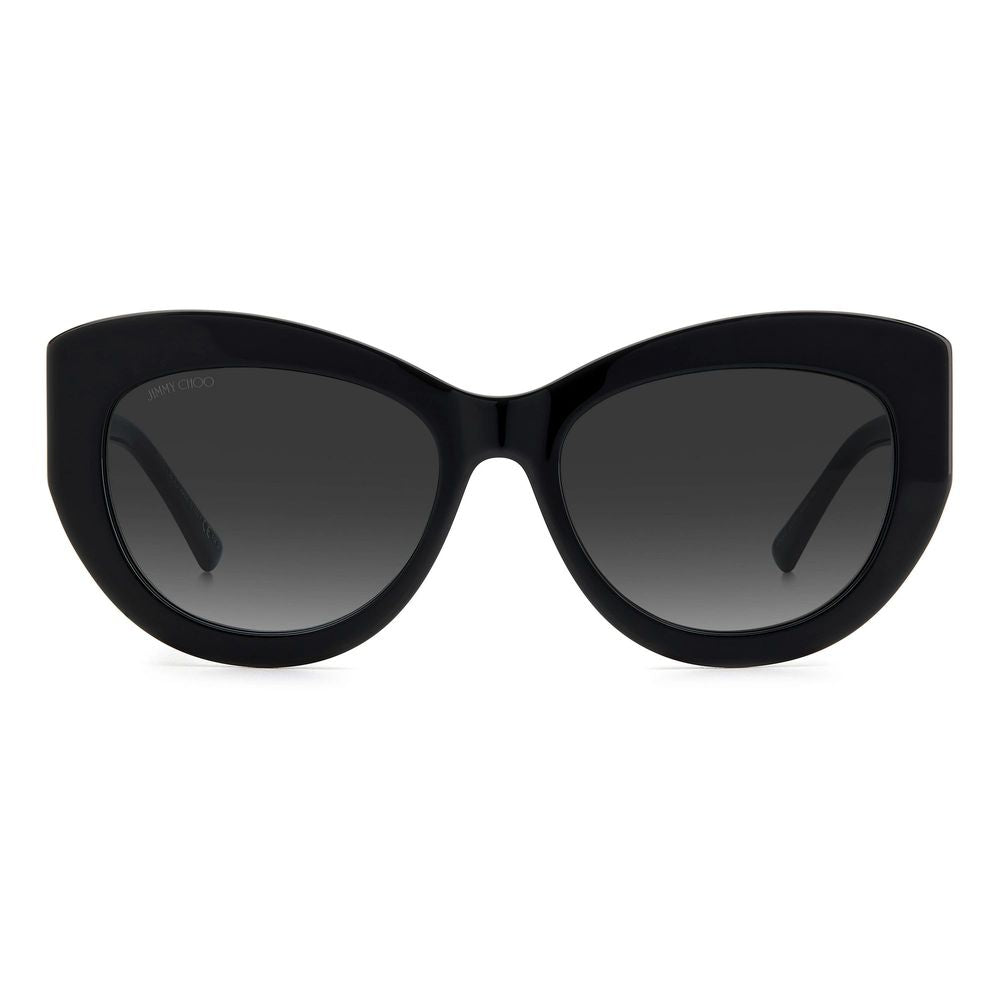 Jimmy Choo Schwarze Acetat-Sonnenbrille