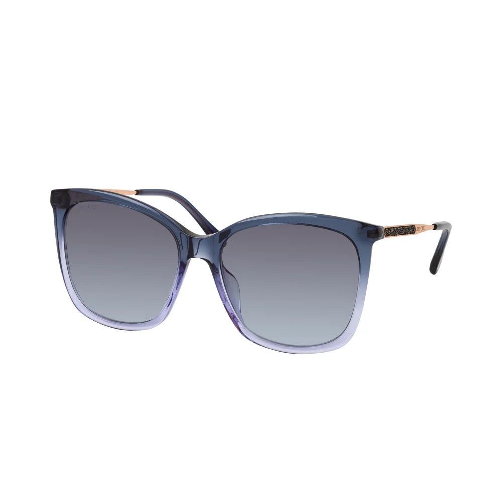 Jimmy Choo Purple Metal Sunglasses