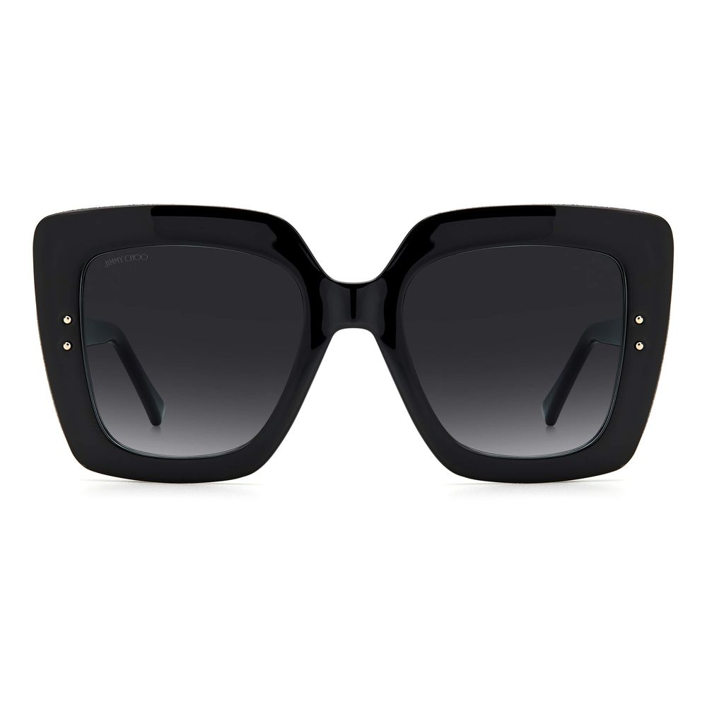 Jimmy Choo Schwarze Acetat-Sonnenbrille