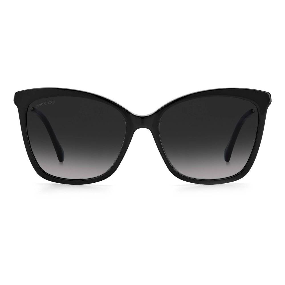 Jimmy Choo Schwarze Metall-Sonnenbrille