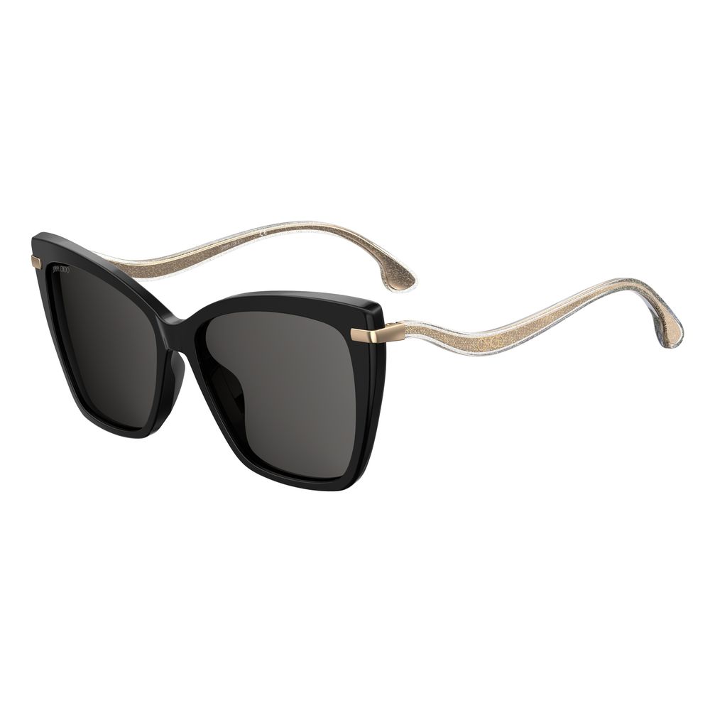 Jimmy Choo Schwarze Acetat-Sonnenbrille