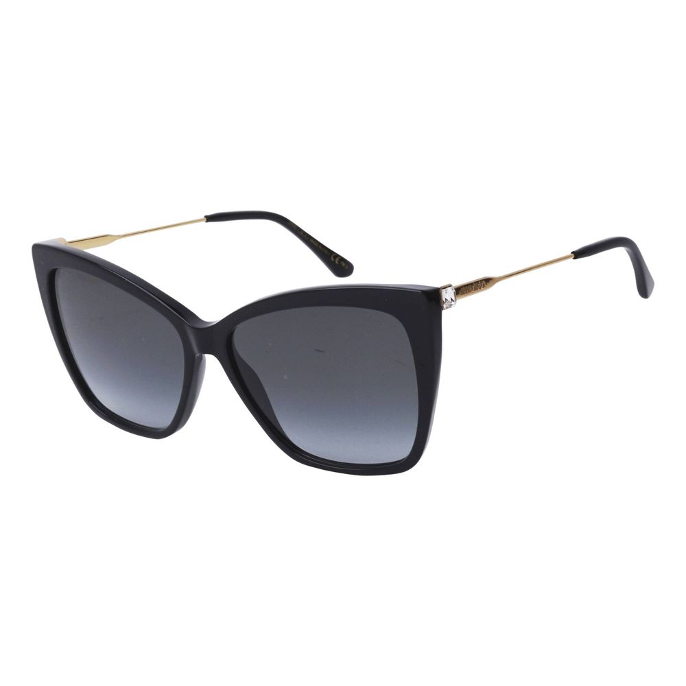 Jimmy Choo Schwarze Metall-Sonnenbrille