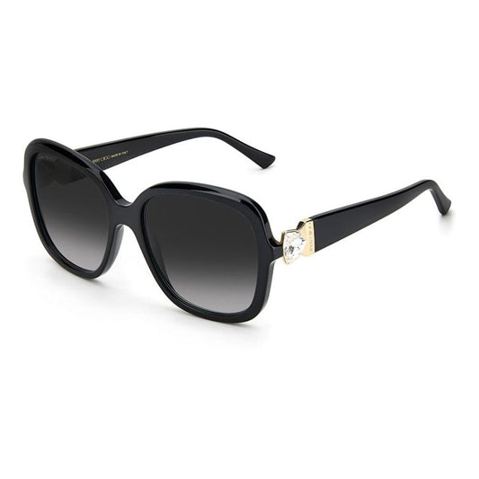 Jimmy Choo Schwarze Acetat-Sonnenbrille