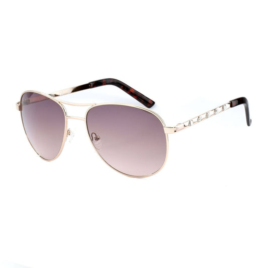 Guess Gold-Tone Metal Sunglasses