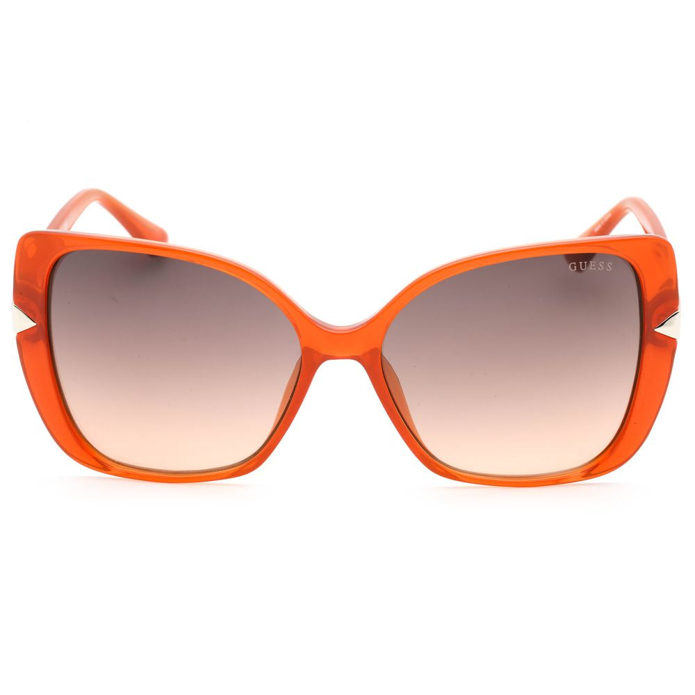 Guess Orange Resin Sunglasses