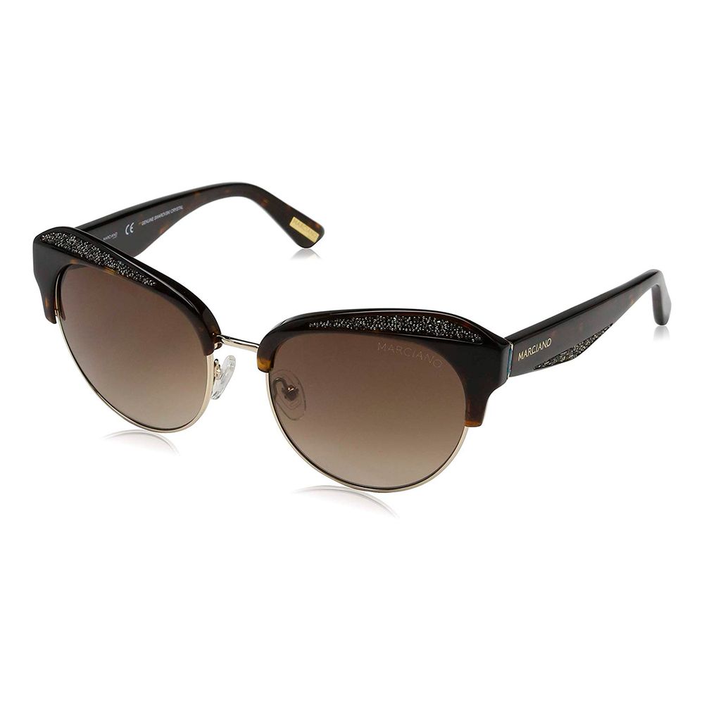 Marciano by Guess Braune Acetat-Sonnenbrille