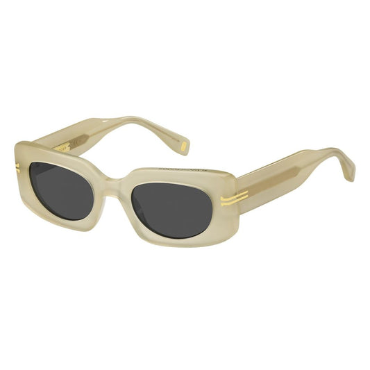 Marc Jacobs Beige Acetat-Sonnenbrille