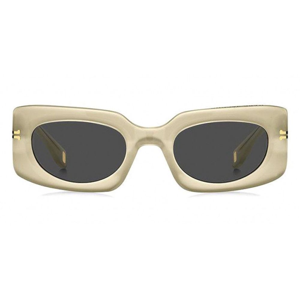 Marc Jacobs Beige Acetat-Sonnenbrille