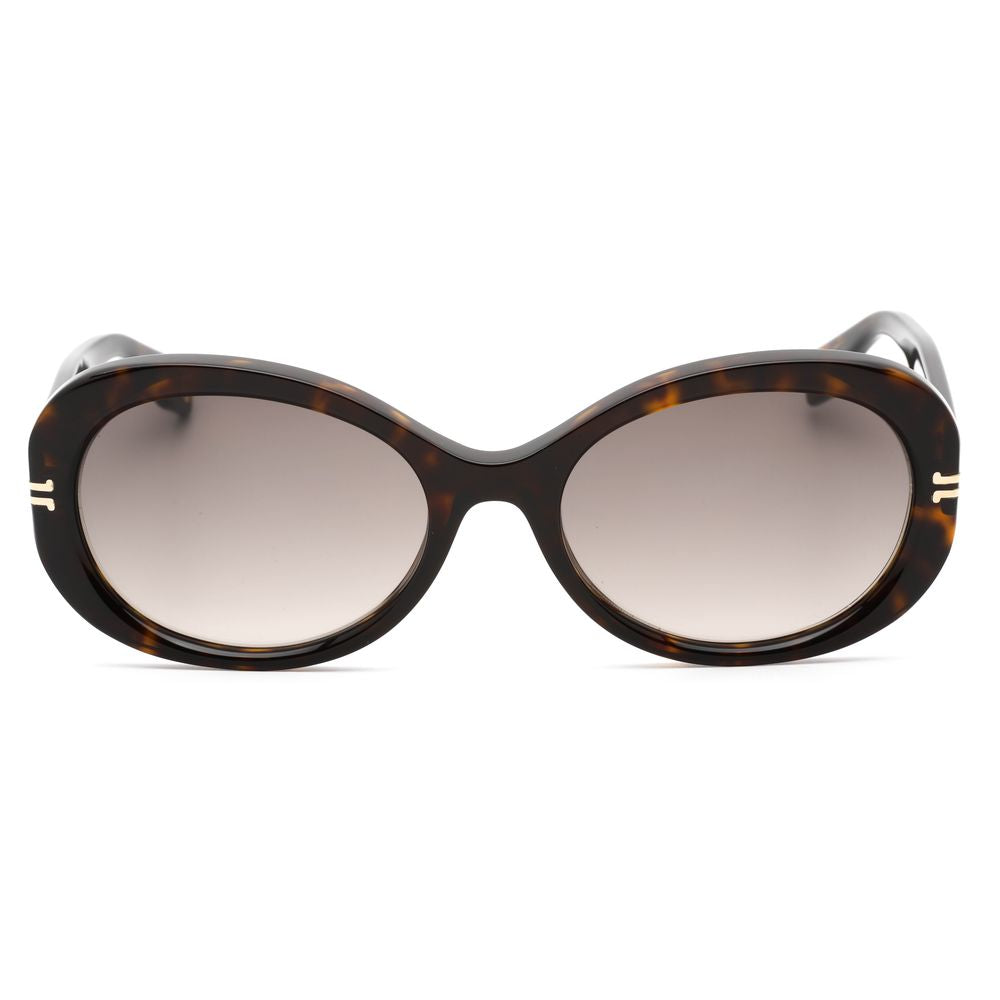 Marc Jacobs Braune Plastiksonnenbrille