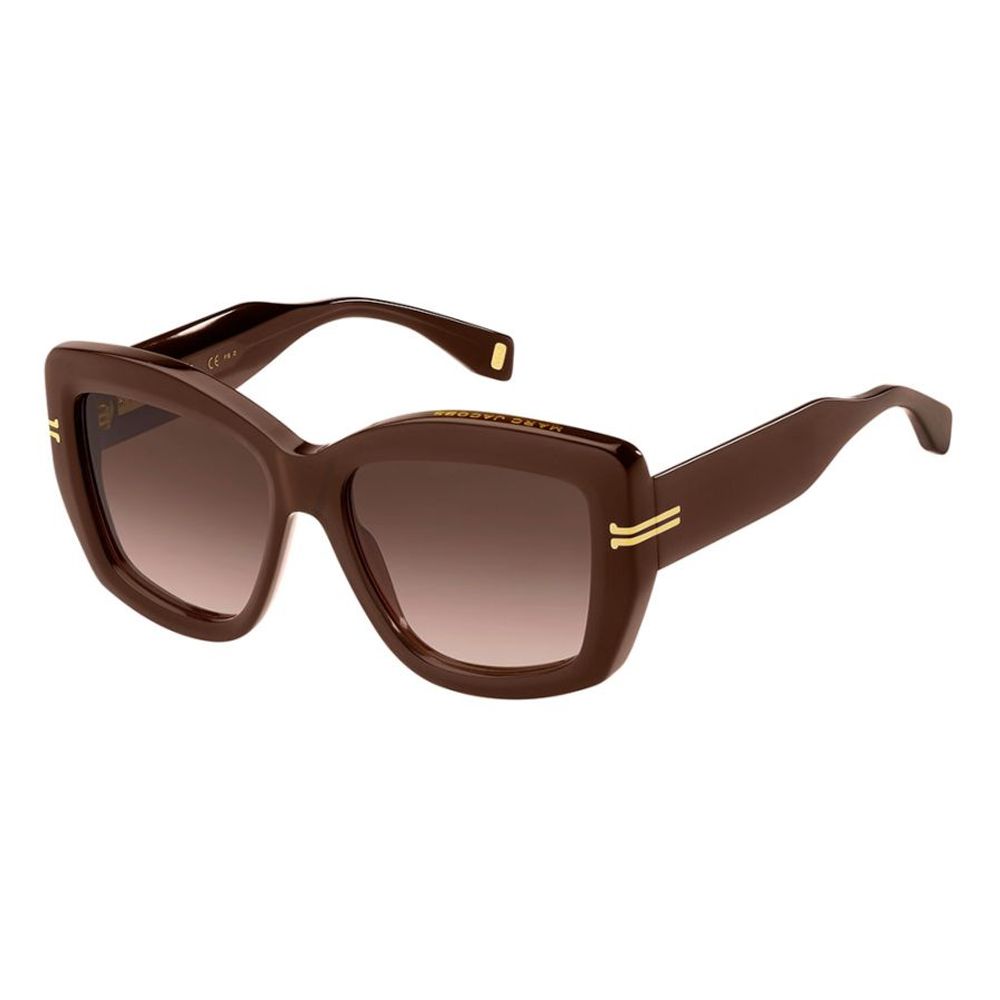 Marc Jacobs Braune Plastiksonnenbrille