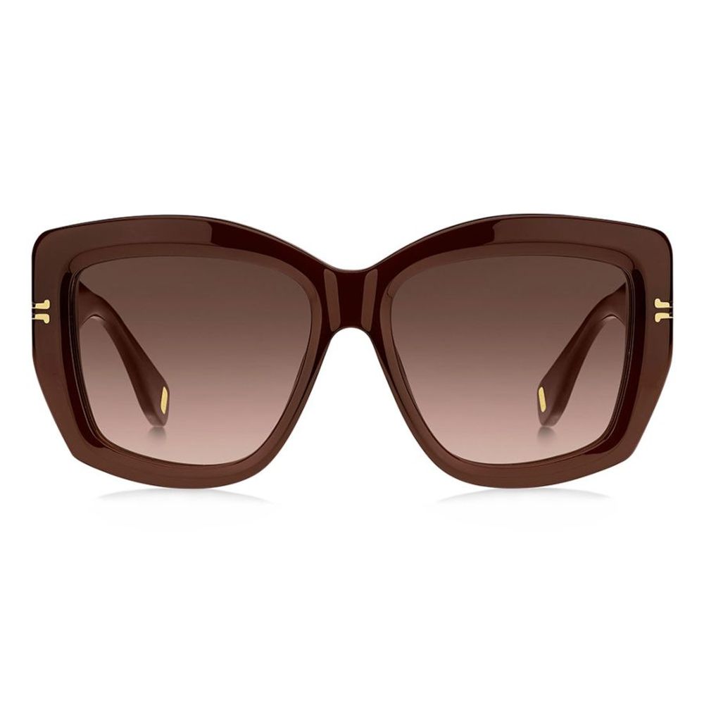 Marc Jacobs Braune Plastiksonnenbrille