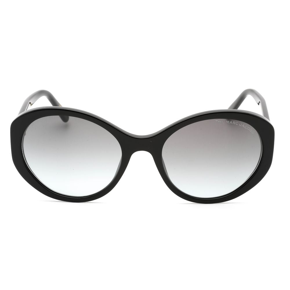 Marc Jacobs Schwarze Plastiksonnenbrille